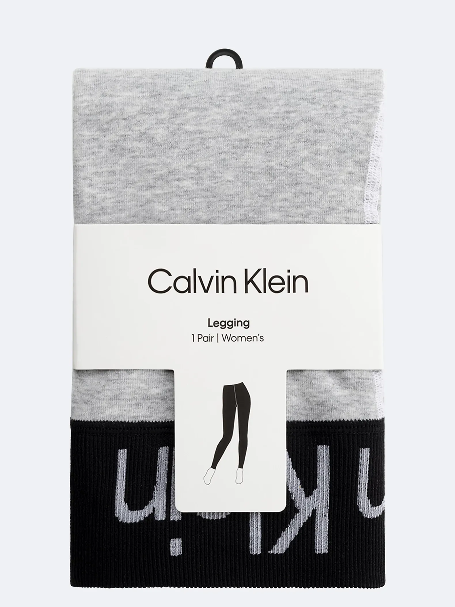 Legging met tailleband met logo