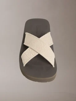 Leonidas - Geweven sandalen met logo