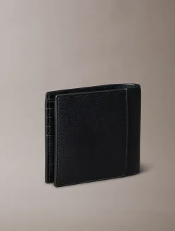 Leren billfold RFID-portemonnee