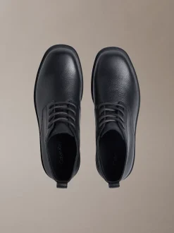 Leren desert boots met grove Airfit®-zool