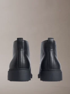 Leren desert boots met grove Airfit®-zool