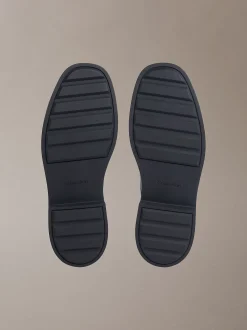 Leren desert boots met grove Airfit®-zool