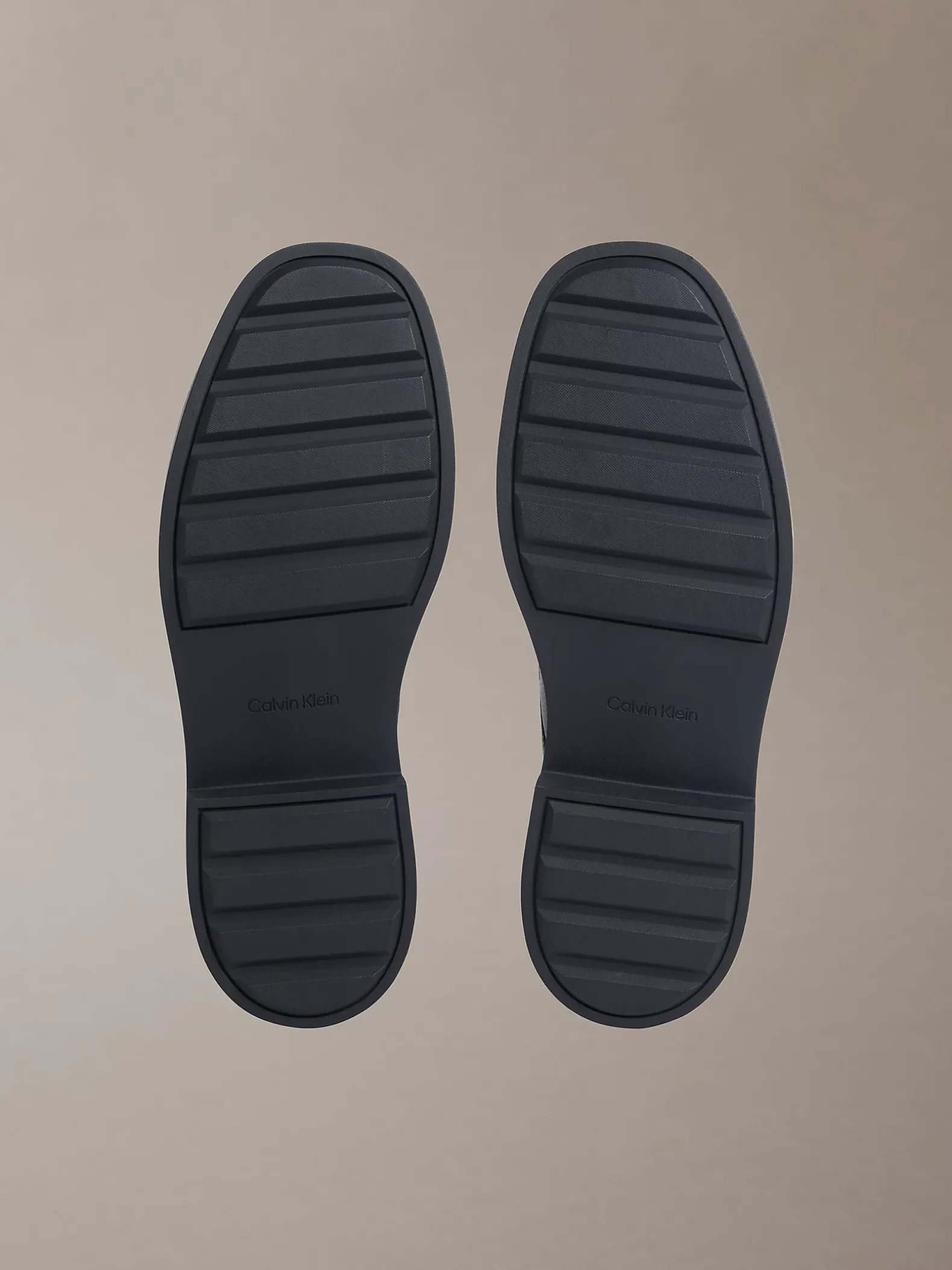 Leren desert boots met grove Airfit®-zool