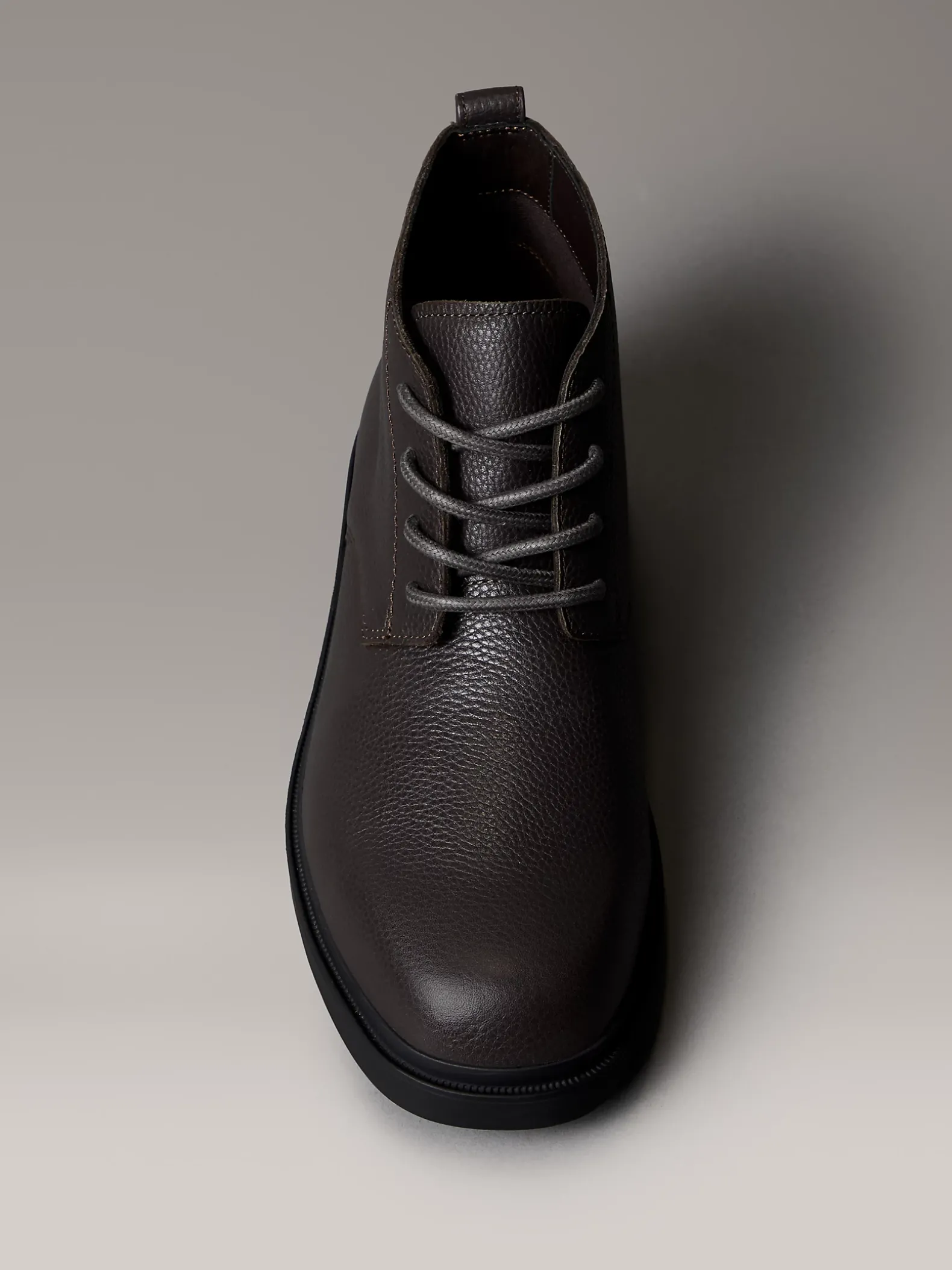Leren desert boots met grove Airfit®-zool