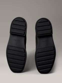 Leren desert boots met grove Airfit®-zool