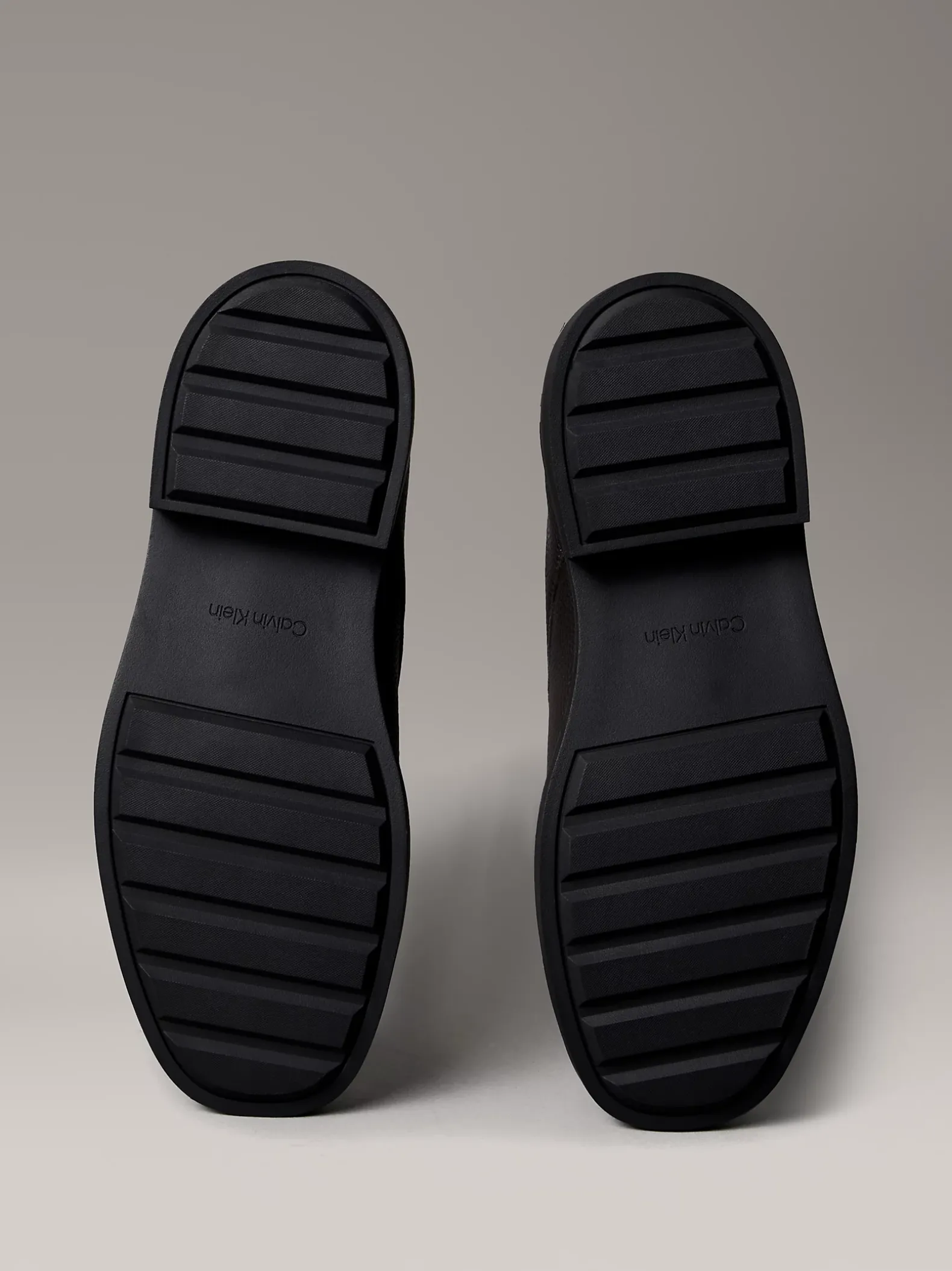 Leren desert boots met grove Airfit®-zool
