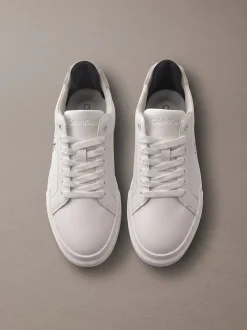 Leren duurzame chunky sneakers met grip
