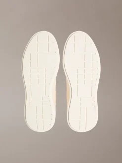 Leren duurzame chunky sneakers met grip