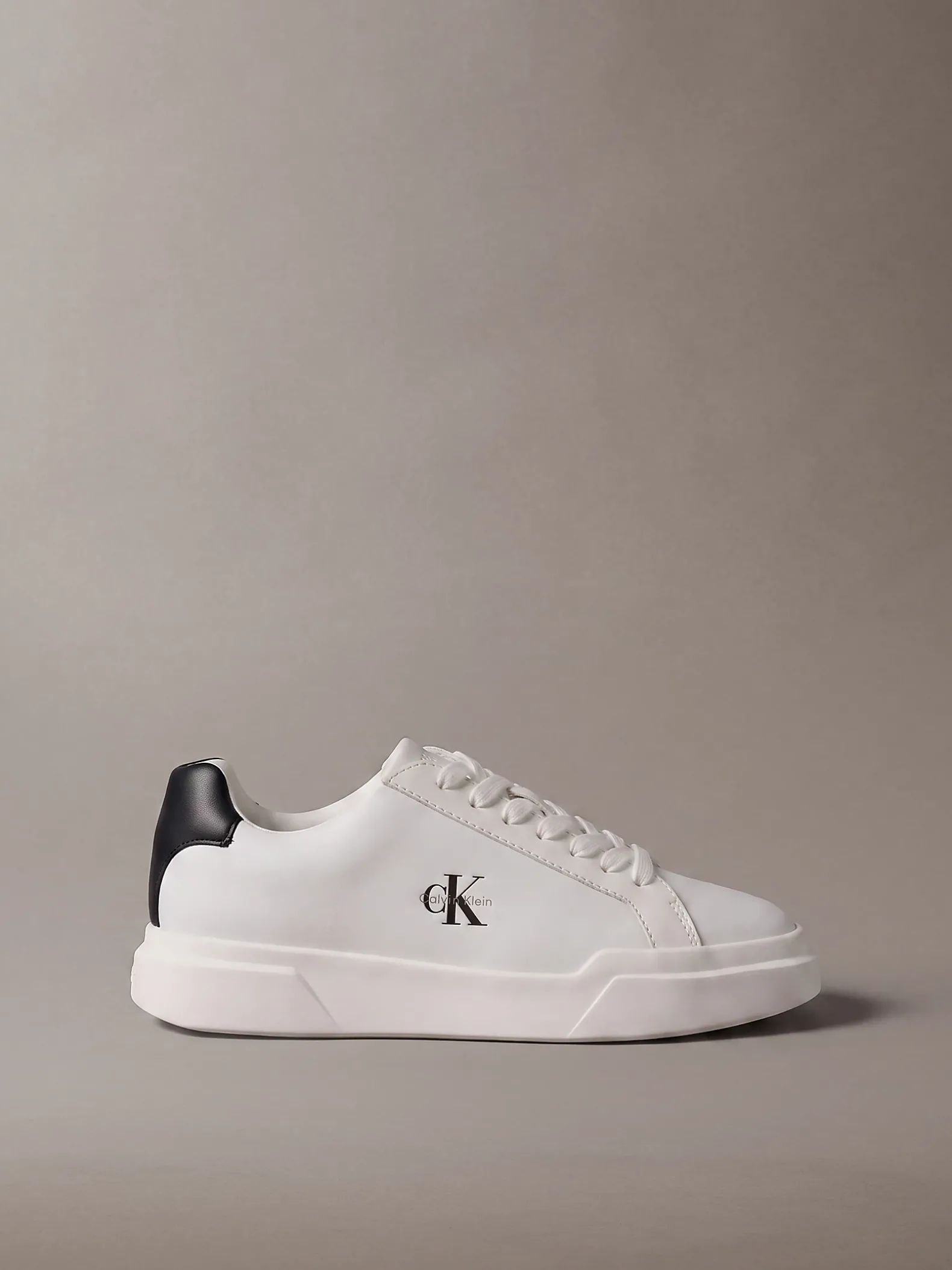 Leren duurzame chunky sneakers met grip