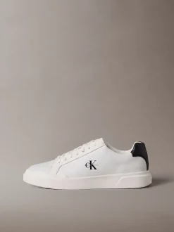 Leren duurzame chunky sneakers met grip