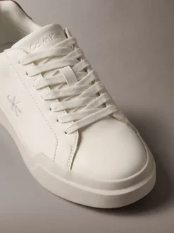 Leren duurzame chunky sneakers met grip
