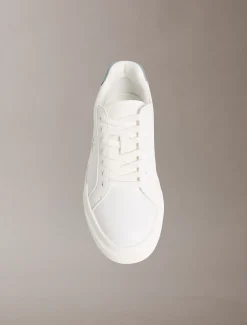 Leren duurzame chunky sneakers met grip