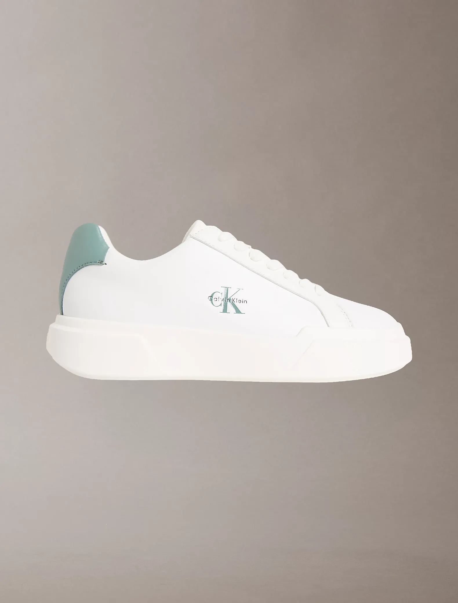 Leren duurzame chunky sneakers met grip