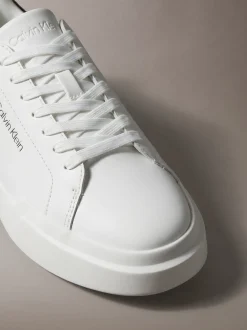Leren duurzame chunky sneakers met grip