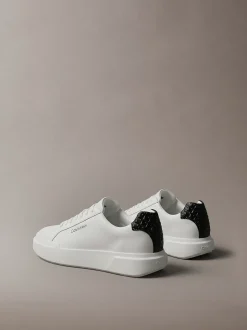 Leren duurzame chunky sneakers met grip