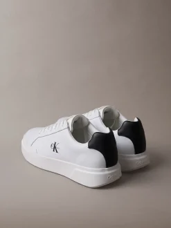 Leren duurzame chunky sneakers met grip