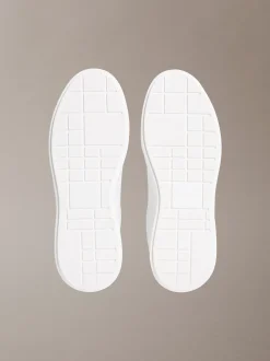 Leren duurzame chunky sneakers met grip