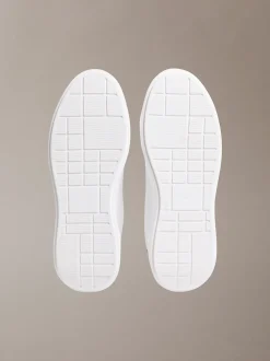 Leren duurzame chunky sneakers met grip