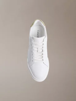Leren duurzame chunky sneakers met grip