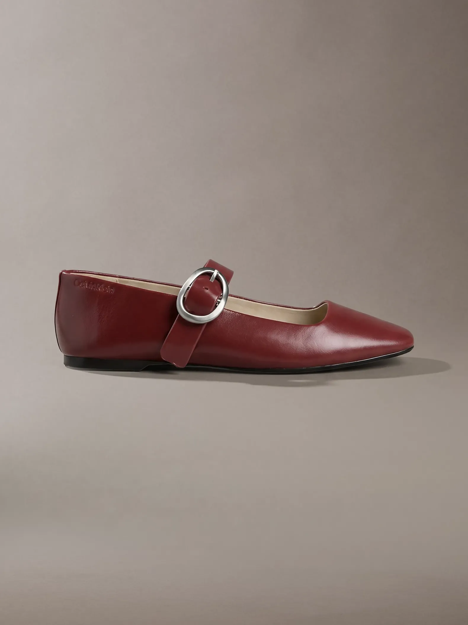 Leren Mary Jane ballerina's