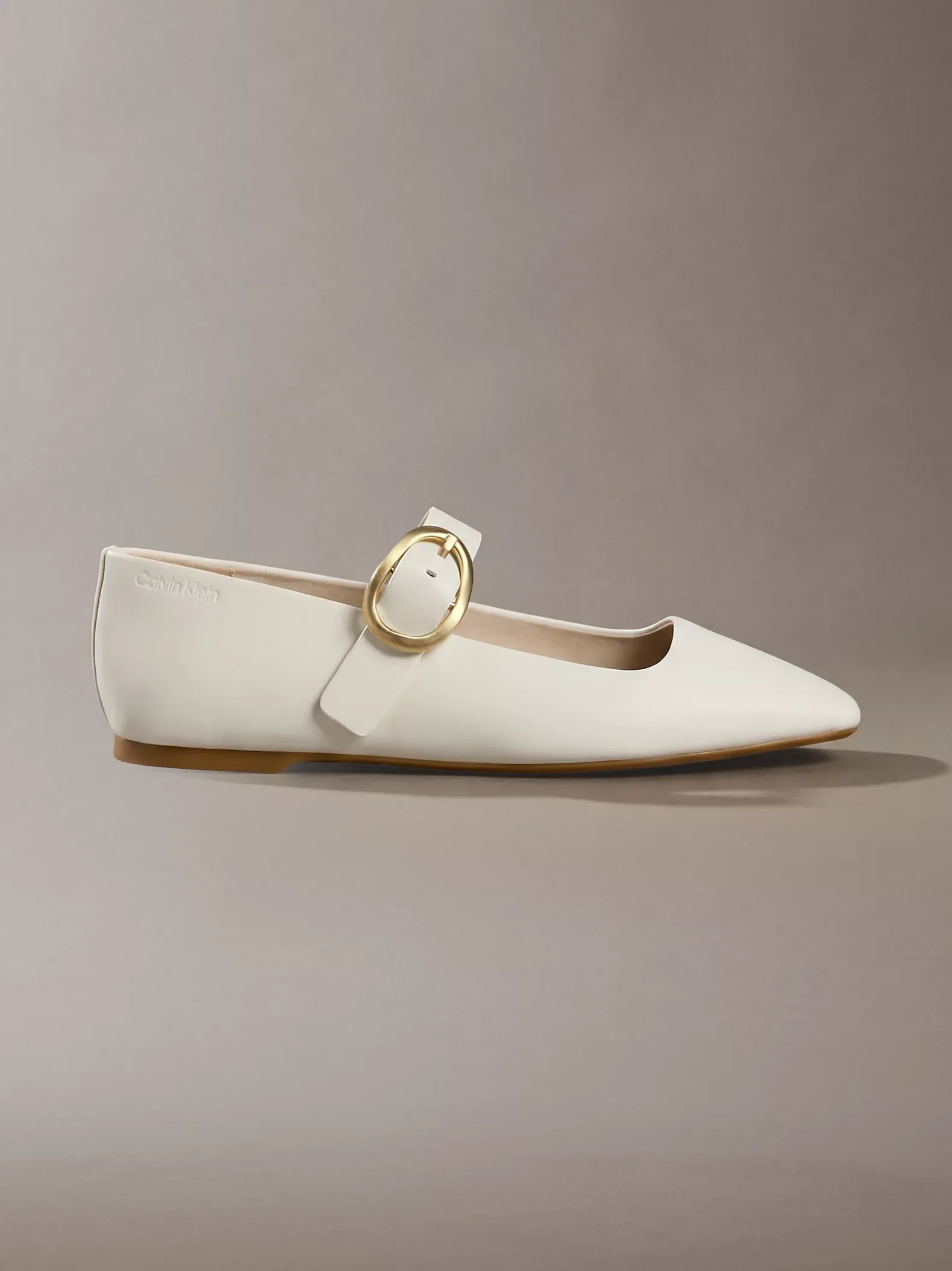 Leren Mary Jane ballerina's
