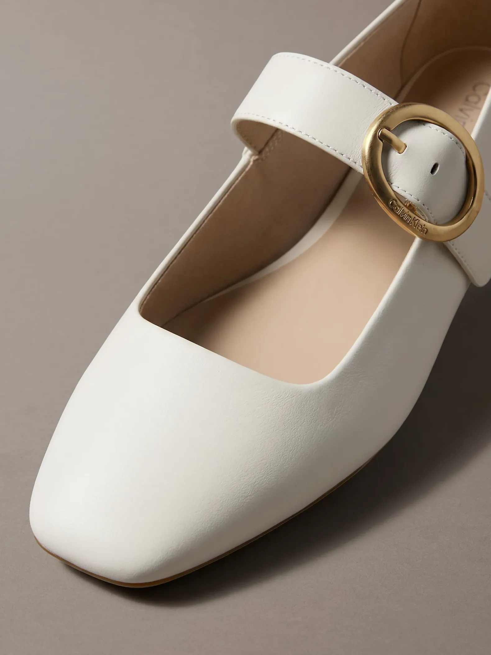 Leren Mary Jane ballerina's