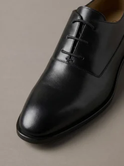 Leren Oxford veterschoenen
