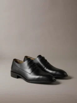 Leren Oxford veterschoenen