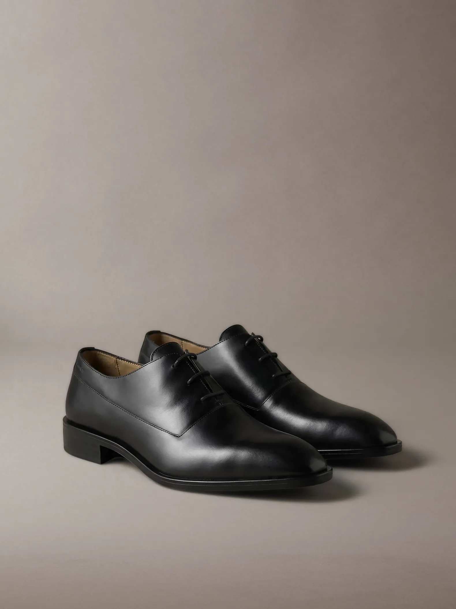 Leren Oxford veterschoenen