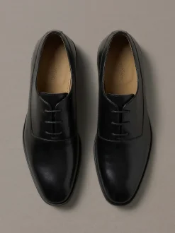 Leren Oxford veterschoenen