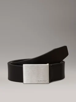 Leren riem met gesp
