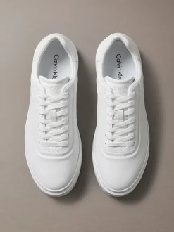 Leren signature sneakers