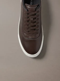 Leren signature sneakers