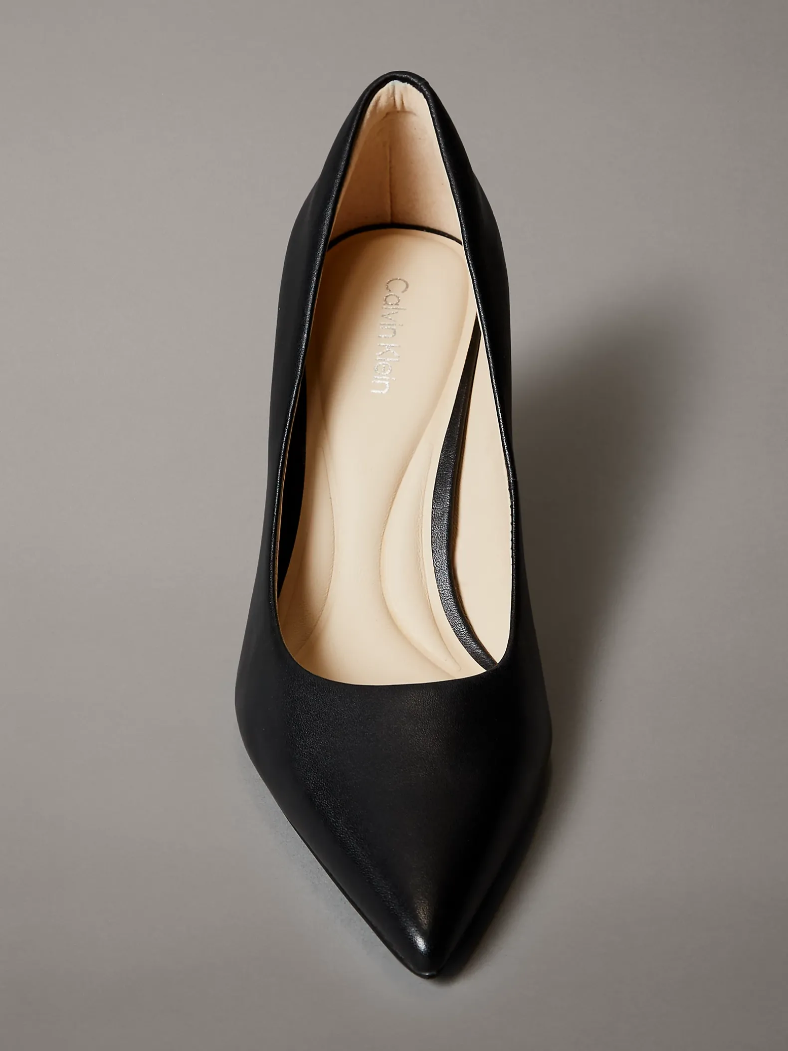 Leren stilettopumps