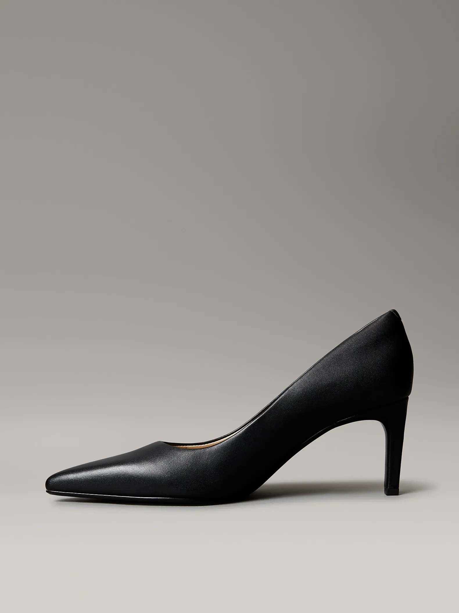 Leren stilettopumps
