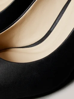 Leren stilettopumps