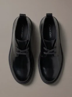 Leren veterschoenen met Airfit®-demping