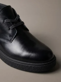 Leren veterschoenen met Airfit®-demping