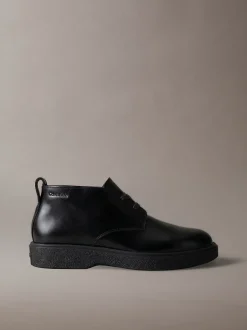 Leren veterschoenen met Airfit®-demping