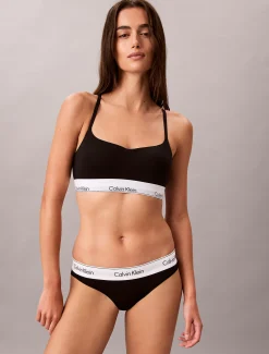 Licht gevoerde bralette - Icon Cotton Modal