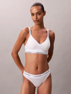 Licht gevoerde bralette - Icon Cotton Modal