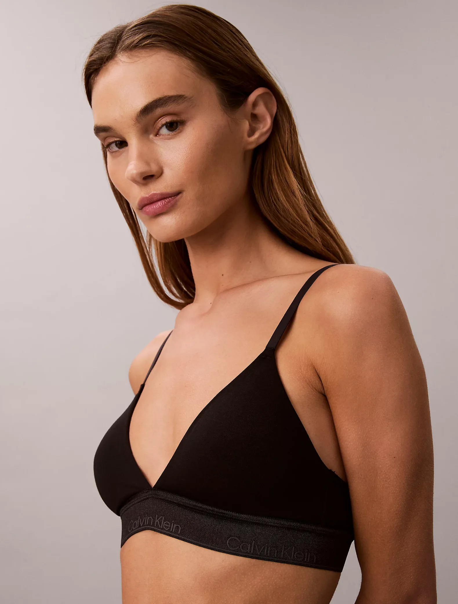 Licht gevoerde triangelbralette - Icon Cotton Modal