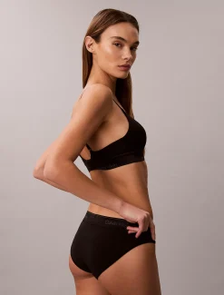 Licht gevoerde triangelbralette - Icon Cotton Modal