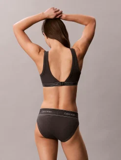 Licht gevoerde triangel bralette - Heritage Cotton Stretch