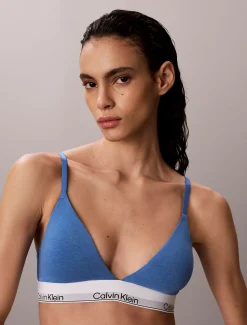 Licht gevoerde triangel bralette - Icon Cotton Modal