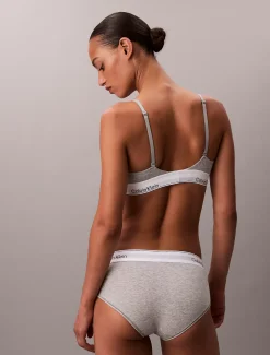 Licht gevoerde triangel bralette - Icon Cotton Modal