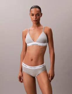 Licht gevoerde triangel bralette - Icon Cotton Modal