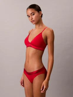Licht gevoerde triangelbralette - Icon Cotton Modal