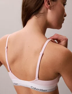 Licht gevoerde triangel bralette - Icon Cotton Modal