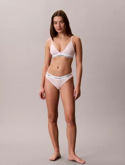 Licht gevoerde triangel bralette - Icon Cotton Modal